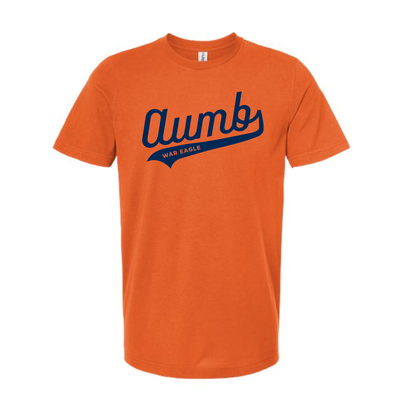 The AUMB War Eagle Swoosh | Orange Oversized Tee