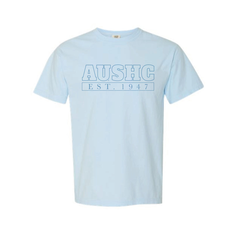 The AUSHC Outline Block | Chambray Tee
