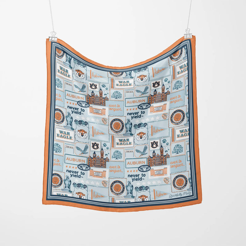 The Auburn University Silk Scarf