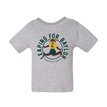 The Acrobatic and Tumbling Marigold | Baby Athletic Heather Tee