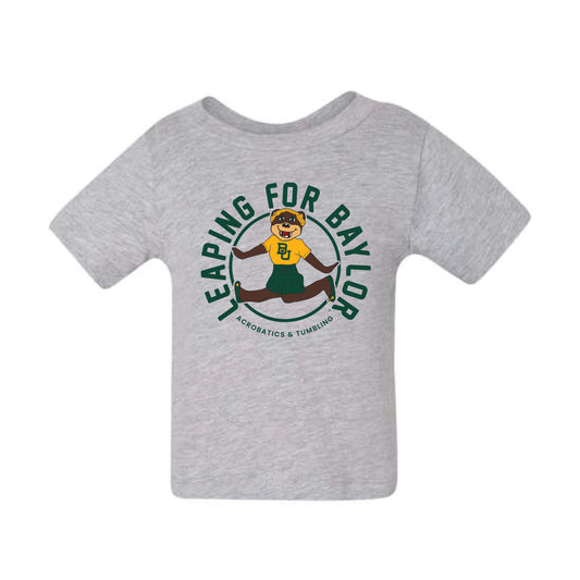 The Acrobatic and Tumbling Marigold | Baby Athletic Heather Tee