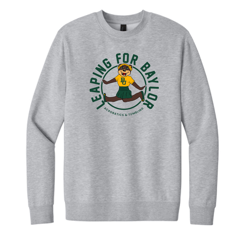 The Acrobatic and Tumbling Marigold | Light Grey Heather Sweatshirt