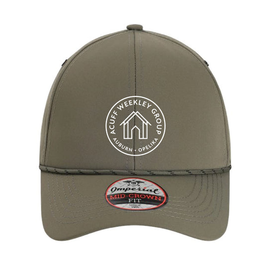 The Acuff Circle Logo | Adult Olive Rope Cap