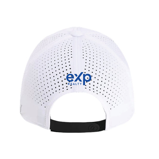 The Acuff Circle Logo | Adult White Dyno Cap
