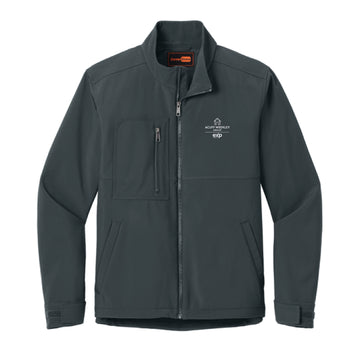 The Acuff EXP Logo | Adult Iron Grey Workwear Soft Shell