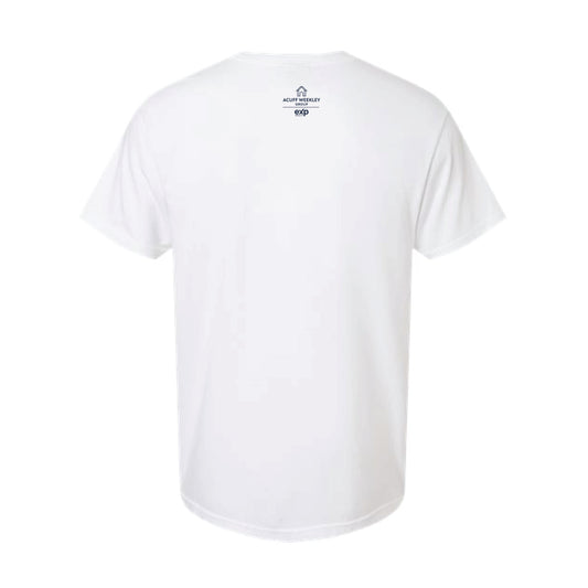 The Acuff Weekley Serif | Adult White Tee
