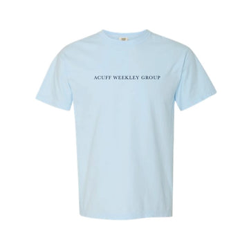 The Acuff Weekley Serif | Adult Chambray Tee