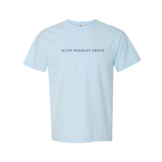 The Acuff Weekley Serif | Adult Chambray Tee