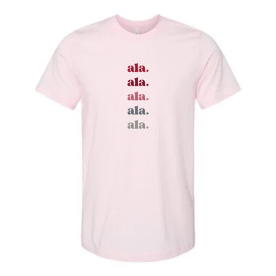 The Ala Repeat | Pink Tee