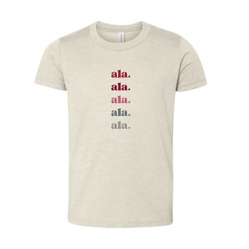 The Ala Repeat | Heather Dust Toddler Tee