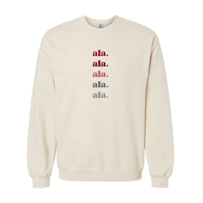 The Ala Repeat | Sand Sweatshirt