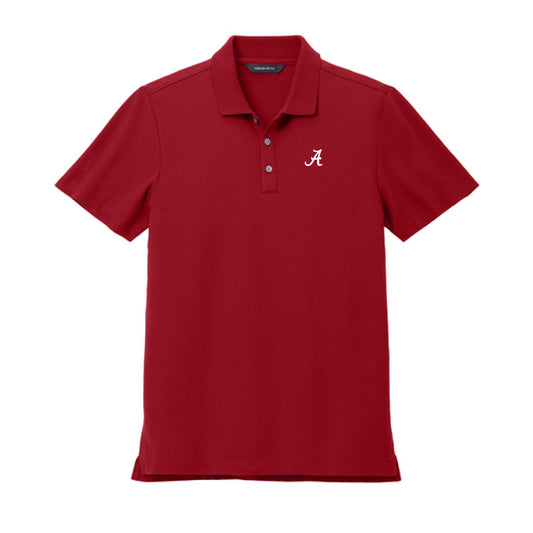 The Alabama A Logo | Embroidered Apple Red Polo