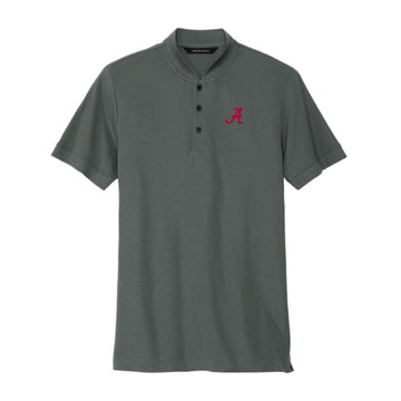 The Alabama A Logo | Embroidered Anchor Grey Polo