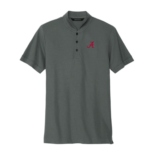 The Alabama A Logo | Embroidered Anchor Grey Polo