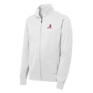 The Alabama A Logo | Embroidered Youth White Jacket