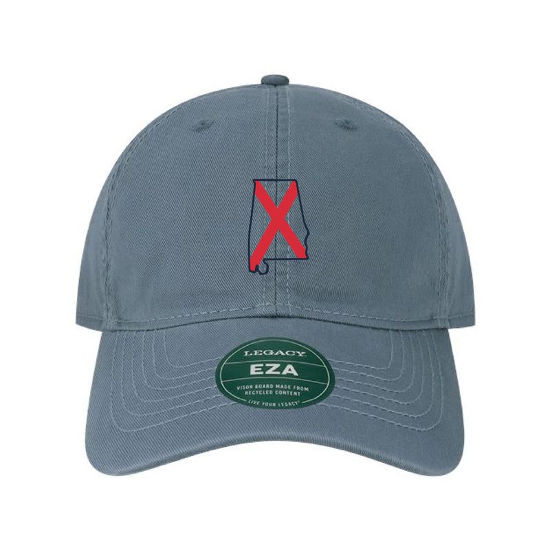 The Alabama Agriculture Flag | Embroidered Lake Blue Dad Hat