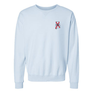 The Alabama Agriculture Flag | Soothing Blue Crewneck