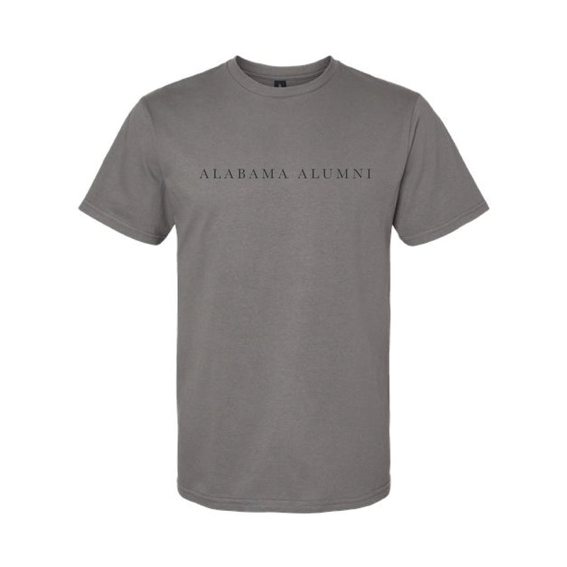 The Alabama Alumni Serif | Charcoal Tee