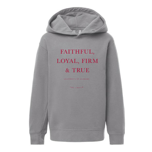 The Alabama Creed | Youth Grey Hoodie