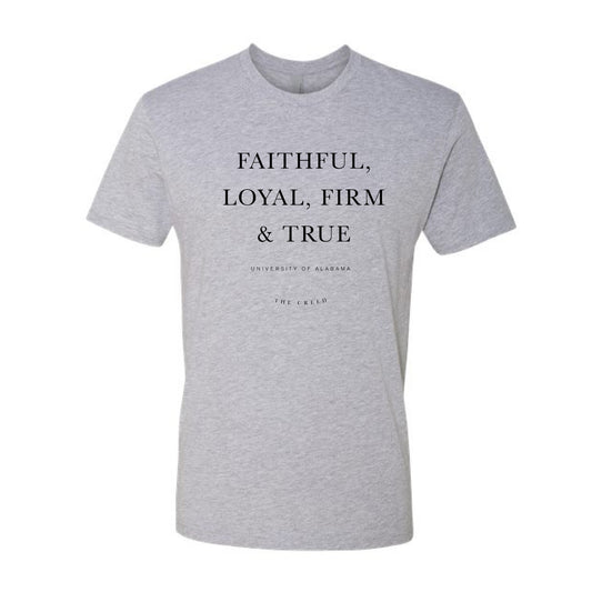 The Alabama Creed | Heather Grey Tee