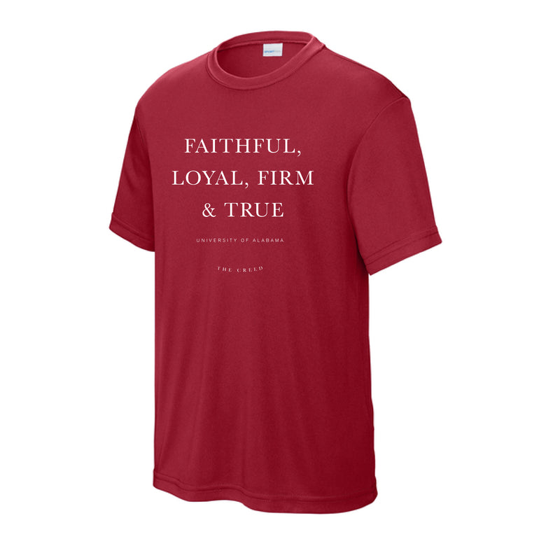 The Alabama Creed | Youth Deep Red Tee