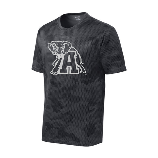 The Alabama Elephant A Logo Outline | Youth Iron Grey Tee