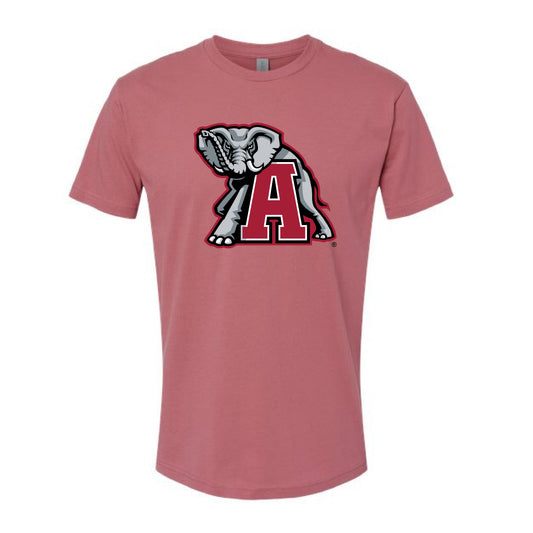 The Alabama Elephant A Logo | Mauve Tee