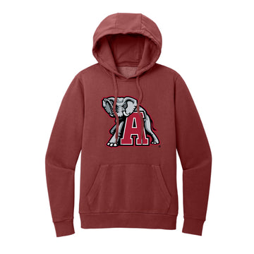 The Alabama Elephant A Logo | Garnet Hoodie