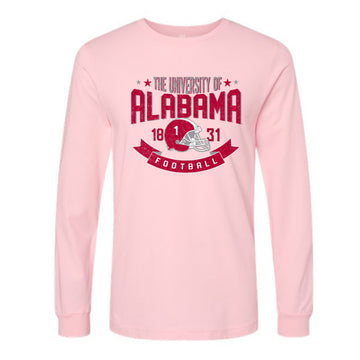 The Alabama Football EST | Pink Long Sleeve Tee