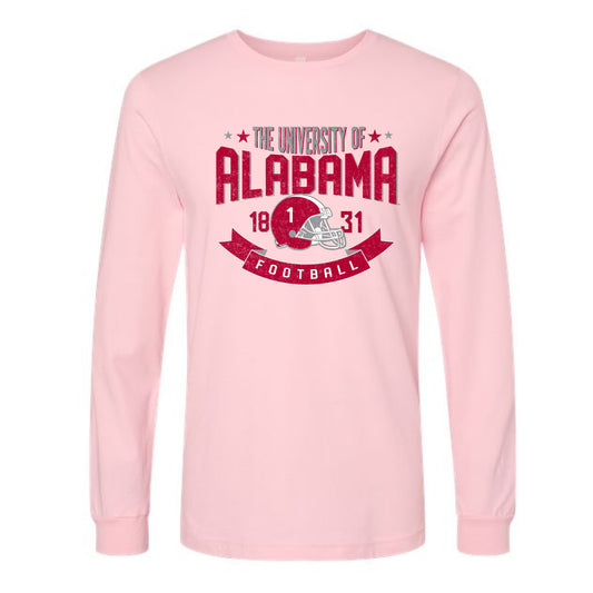 The Alabama Football EST | Pink Long Sleeve Tee