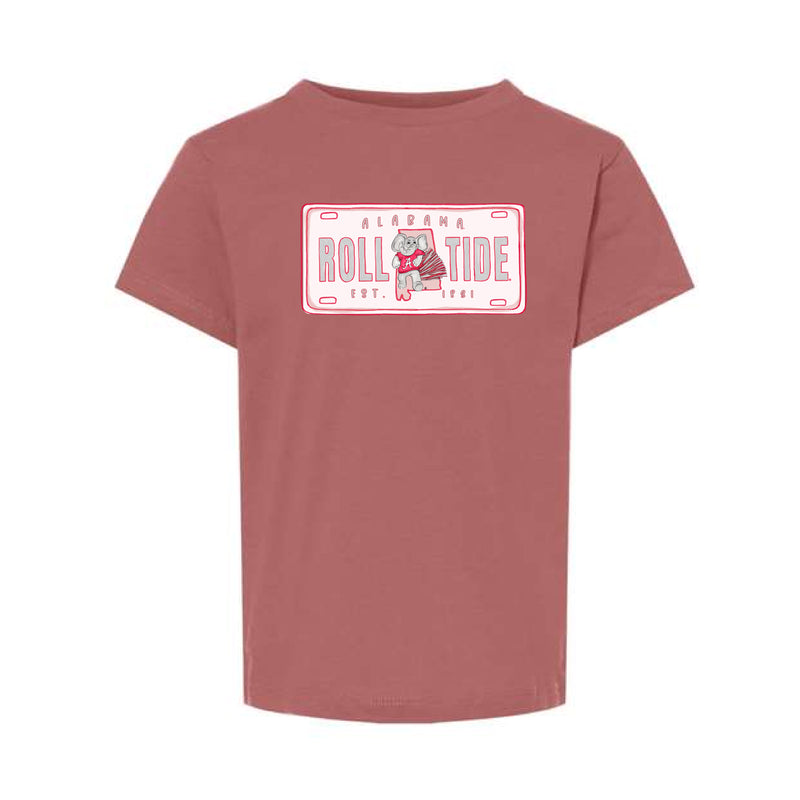 The Alabama License Plate | Toddler Rouge Tee