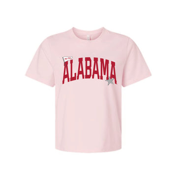 The Alabama Pennant Star | Adult Pink Tee