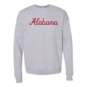 The Alabama Script Logo | Athletic Heather Sweatshirt