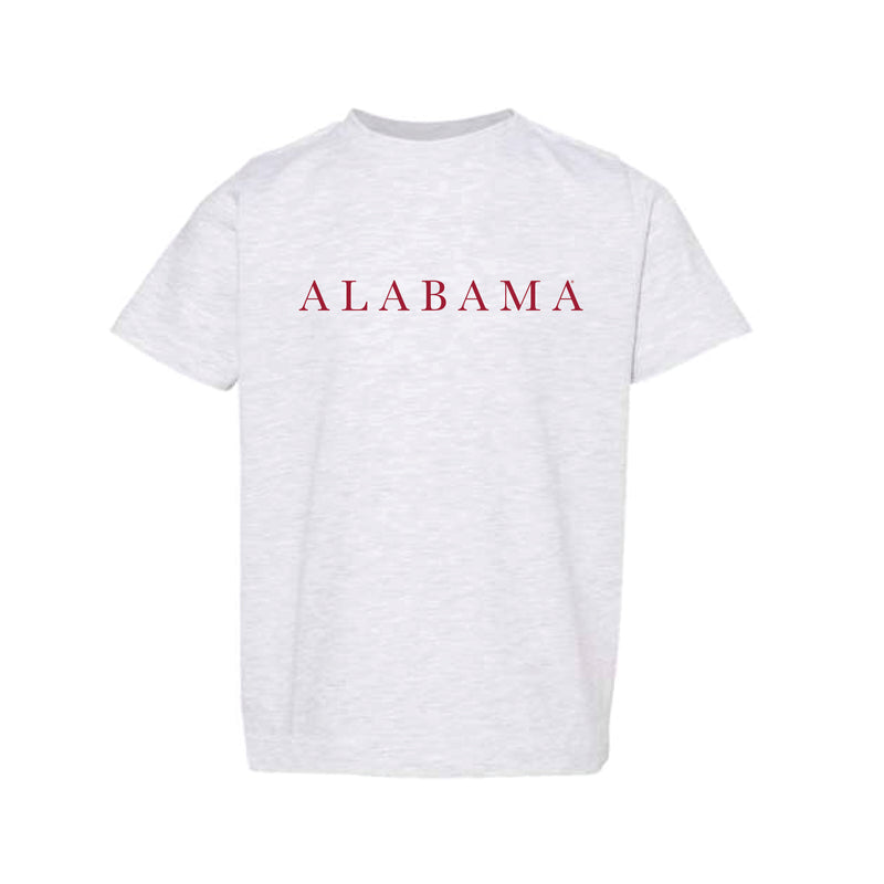 The Alabama Serif | Toddler Ash Tee