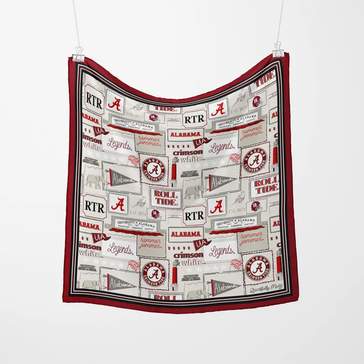 The University of Alabama Silk Scarf