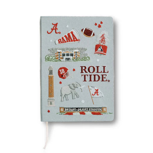 The Embroidered University of Alabama Hardcover Notebook