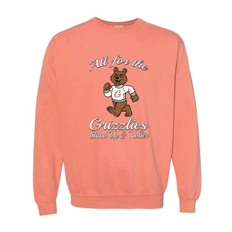 The All For The Grizzlies | Terracotta Sweatshirt