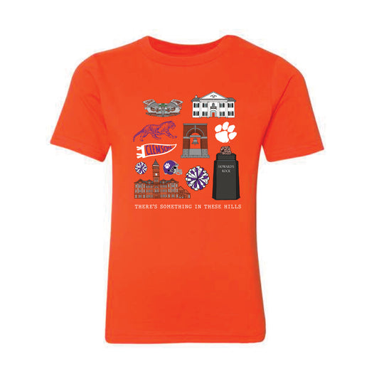 The All Things Clemson | Youth Orange Tee