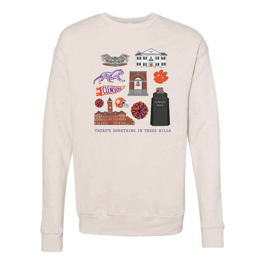 The All Things Clemson | Heather Dust Sweatshirt