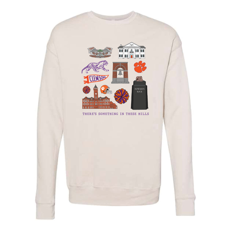The All Things Clemson | Heather Dust Sweatshirt