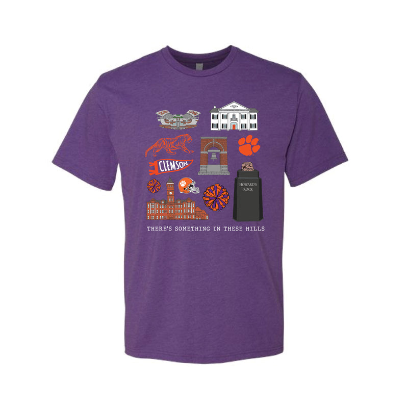 The All Things Clemson | Purple Rush Tee