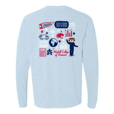 The All Things College of Business | Chambray Crewneck Sweatshirt