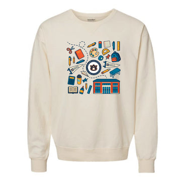 The All Things Education | Adult Parchment Crewneck Sweatshirt