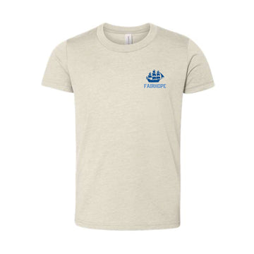 The All Things Fairhope | Youth Heather Dust	Tee