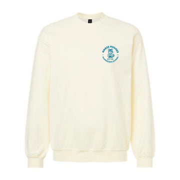 The All Things Huskies | Adult Off White Crewneck Sweatshirt