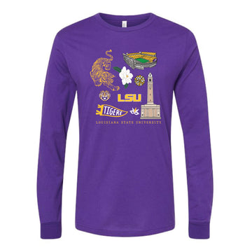 The All Things LSU | Team Purple Long Sleeve