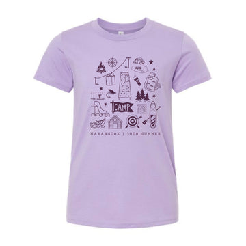 The All Things Marannook | Dark Lavender Youth Tee