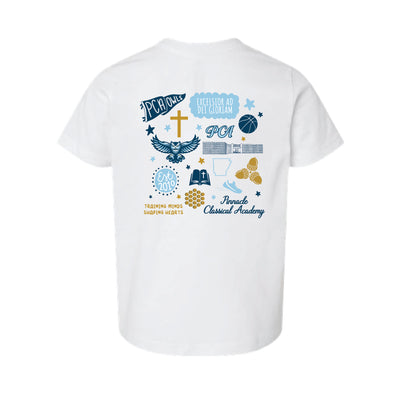 The All Things PCA | Toddler White Tee