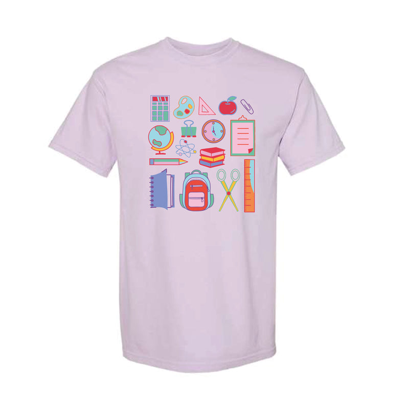 The All Things School | Adult Orchid Tee