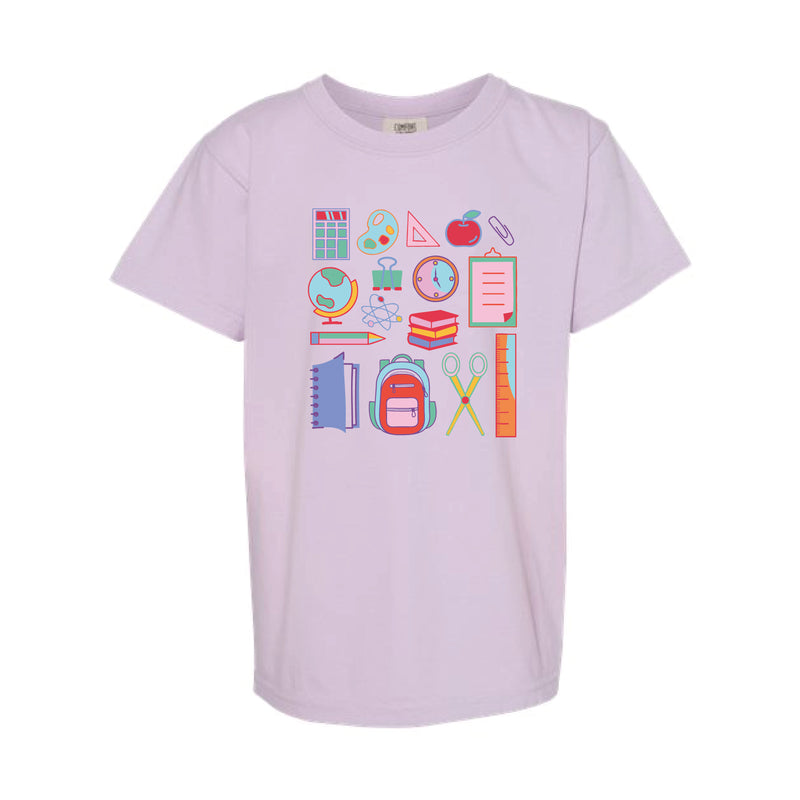 The All Things School | Youth Orchid Tee